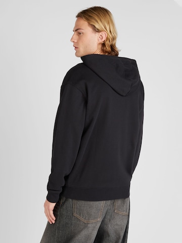 HOLLISTER Sweatjacke in Schwarz