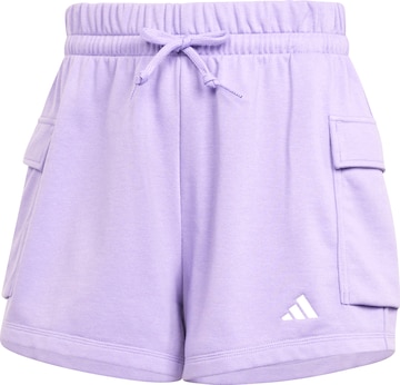 ADIDAS SPORTSWEAR Sportovní kalhoty 'Essentials' – fialová: přední strana