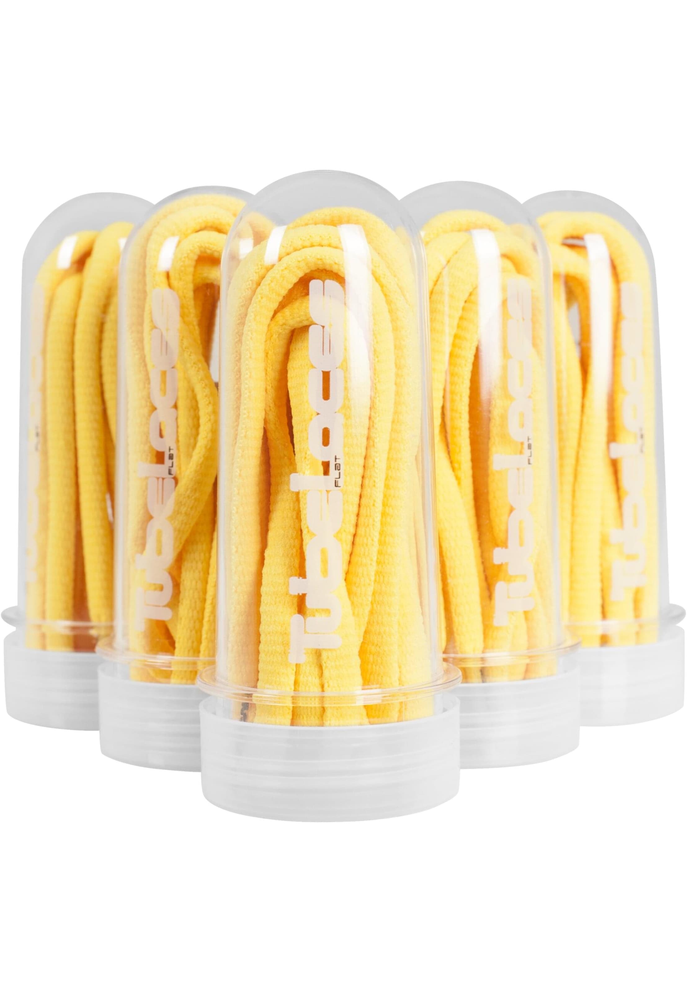 TUBELACES - Accesorios para zapatos 'Pad' en amarillo