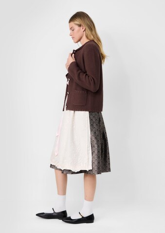 s.Oliver Gebreid vest in Bruin