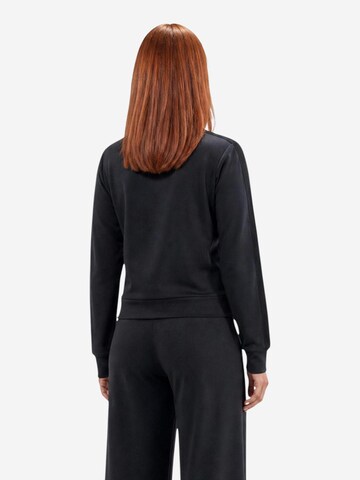 GUESS Sweatshirt 'LYRA HIGH NECK FULL V6YQ15 K4305' in Zwart
