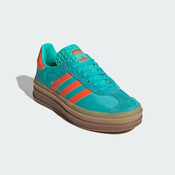 ADIDAS ORIGINALS - Sapatilhas baixas 'Gazelle Bold' em verde
