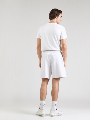 Nike Sportswear Loose fit Pants 'Club' in White