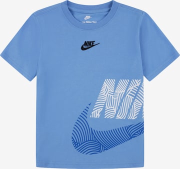 mėlyna Nike Sportswear Marškinėliai: priekis
