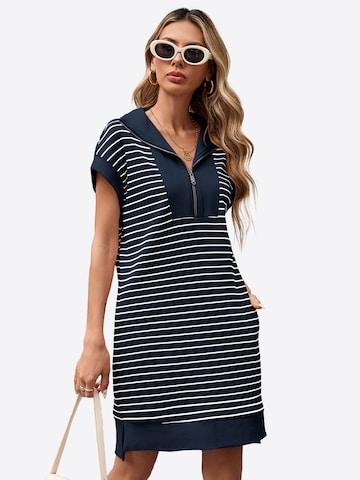 Imily Bela Šaty - Modrá