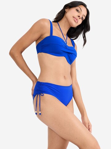 TRIUMPH Bikini Bottoms ' Red Label Summer Twist ' in Blue