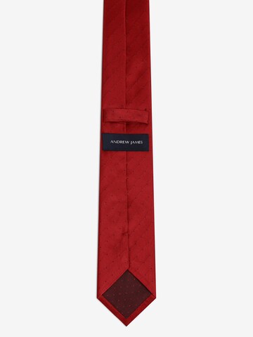 Andrew James Tie in Red