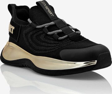 Baskets basses Plein Sport en noir : devant