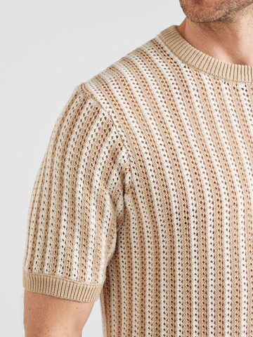 Only & Sons Pulover 'ONSCHARLES' | rjava barva