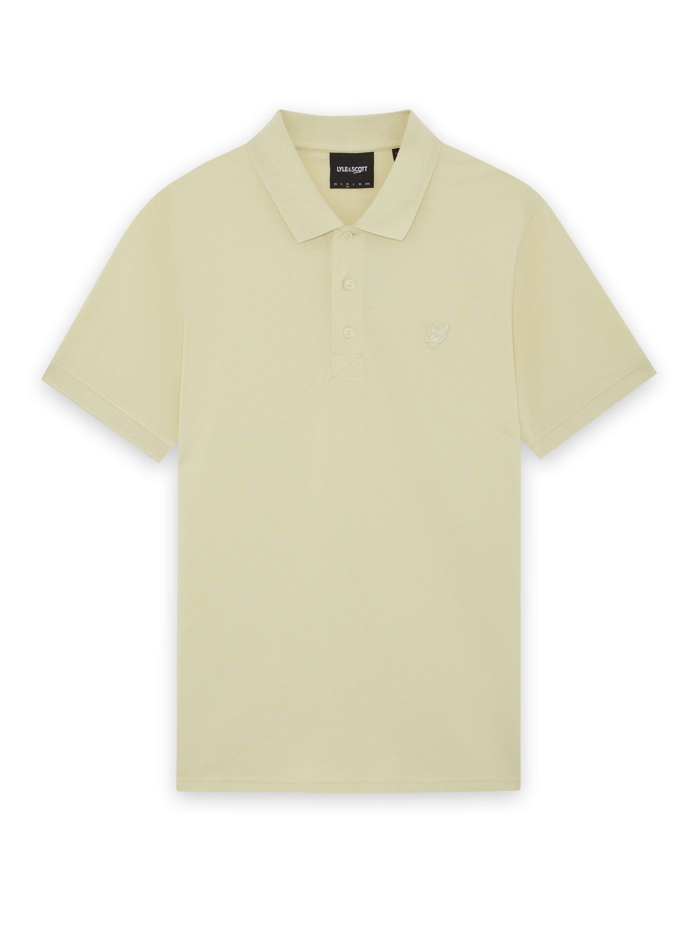 Lyle & Scott Shirt 'Superfine' in Goud: voorkant