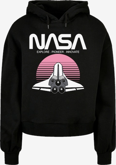 F4NT4STIC Sweatshirt 'NASA ' in de kleur Grijs / Pink / Zwart / Wit, Productweergave