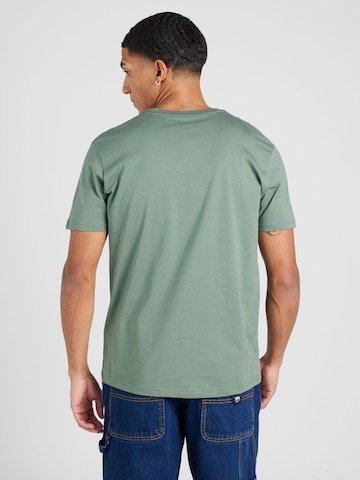 žalia ALPHA INDUSTRIES Marškinėliai