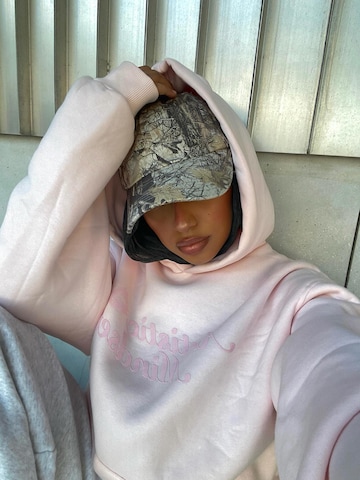 Bershka Sweatshirt in Roze