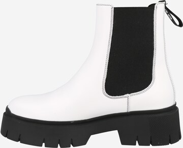 HUGO Chelsea-bootsi 'Kris' värissä valkoinen