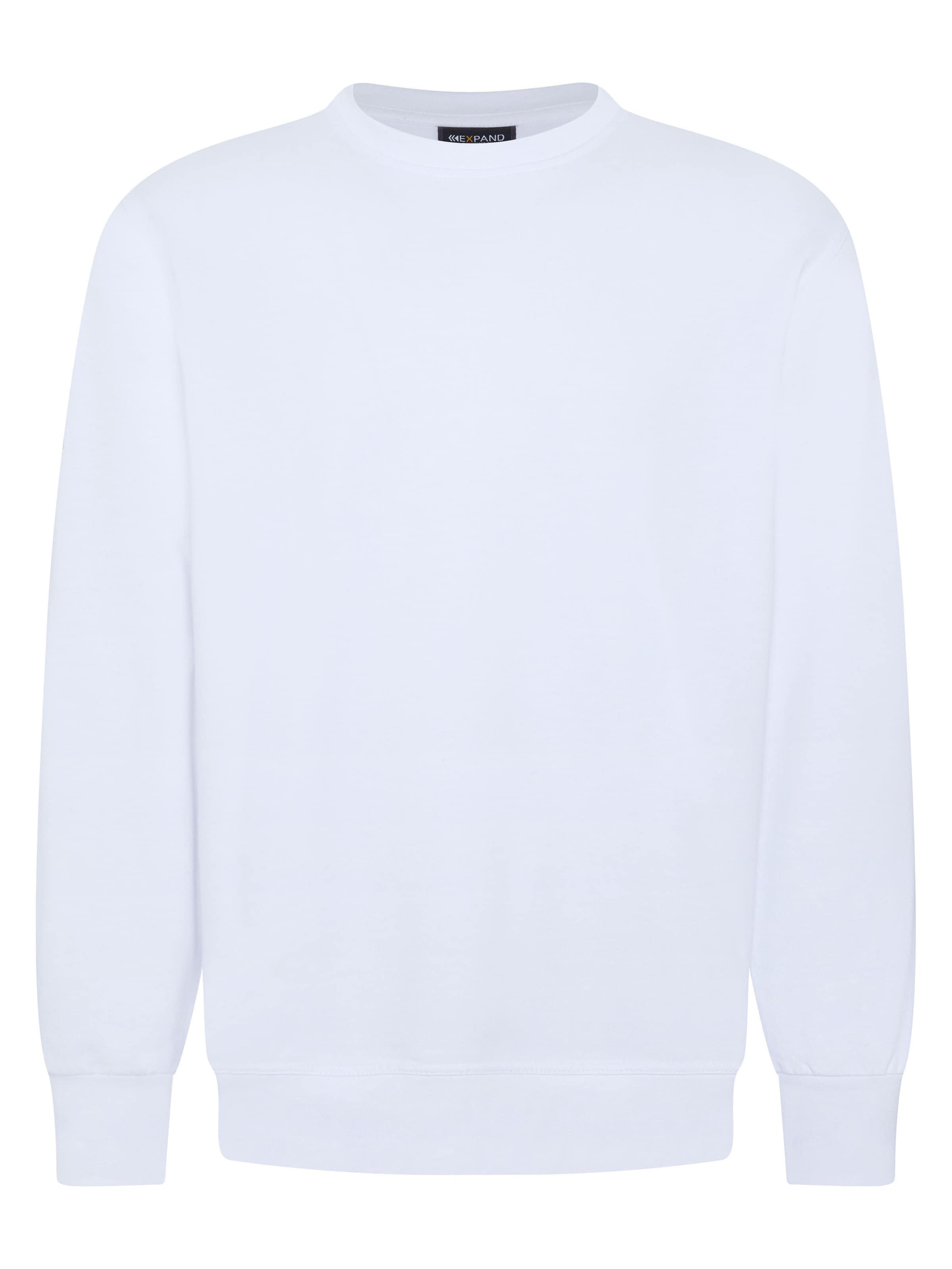 Expand Sweatshirt in White: front