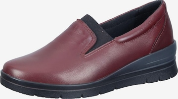 Comfortabel Classic Flats in Red: front