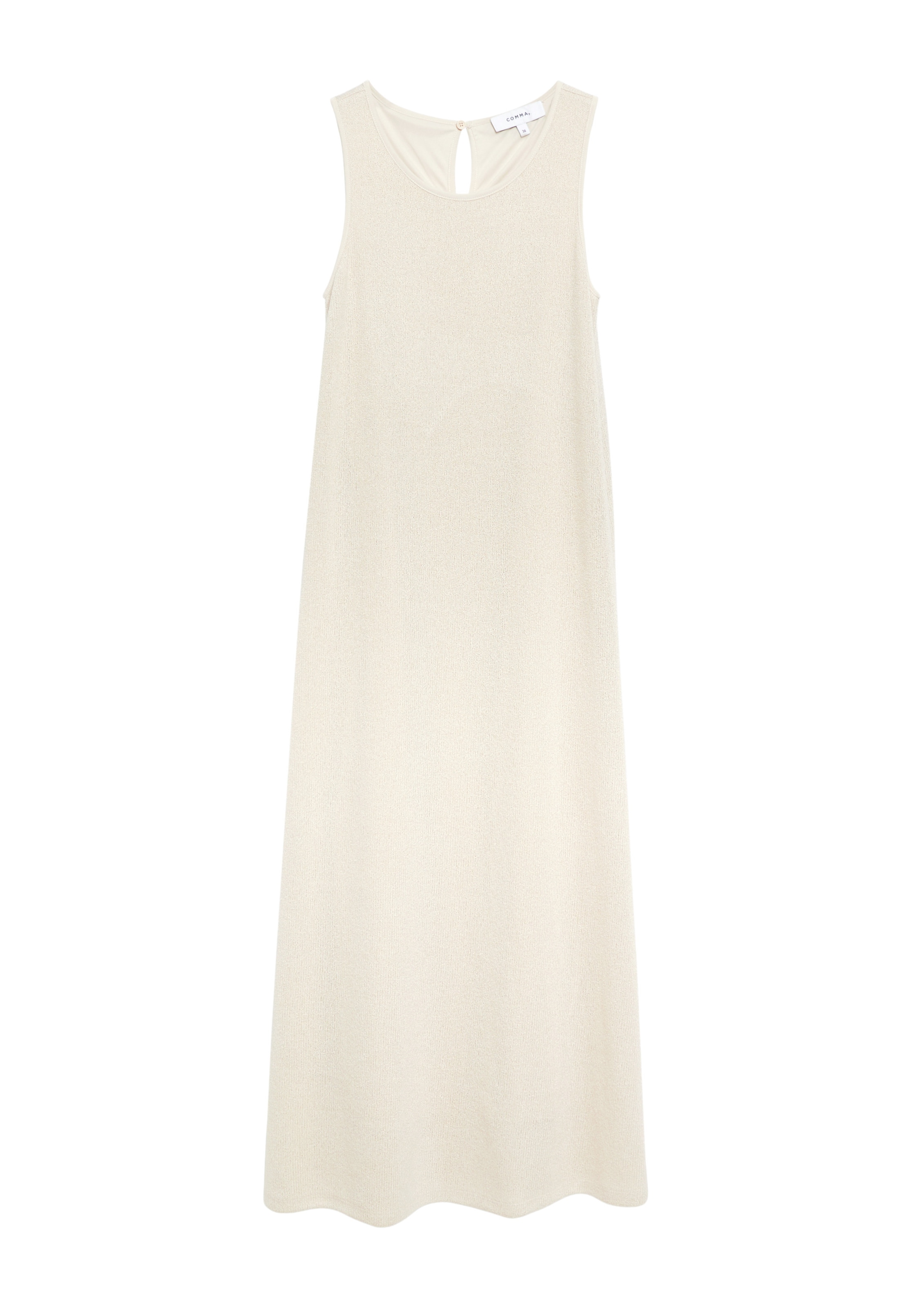 COMMA Kleid in Beige: Vorderseite
