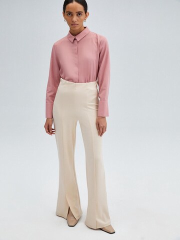 Pantalon Touche Prive en beige : devant
