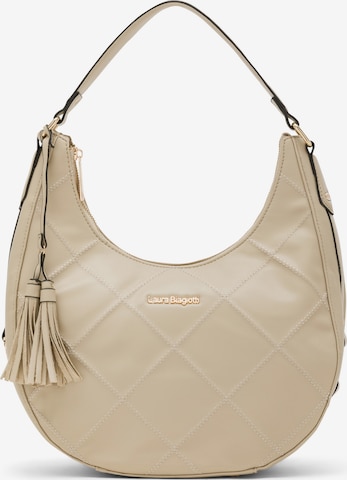 Borsa a mano 'Jalene 3' di Laura Biagiotti in beige: frontale