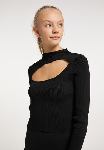 myMo ATHLSR Athletic Sweater in Black