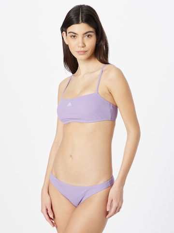 ADIDAS SPORTSWEAR Bustier Sportsbikini 'Iconisea' i lilla: forside