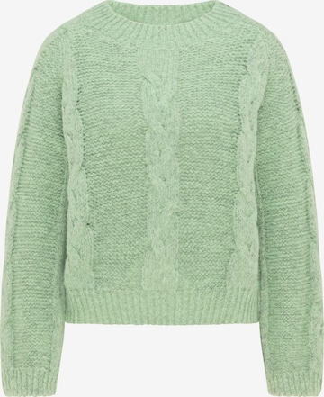 Pull-over Usha en vert : devant