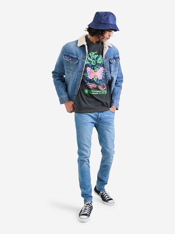 Volcom T-Shirt 'DIABOLICAL INHERITANCE' in Grau