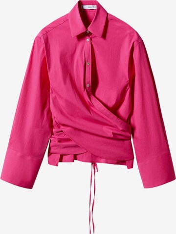 MANGO Blouse 'Maria' in Roze: voorkant