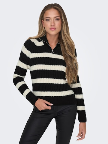 ONLY - Pullover 'Leise Freya' em preto