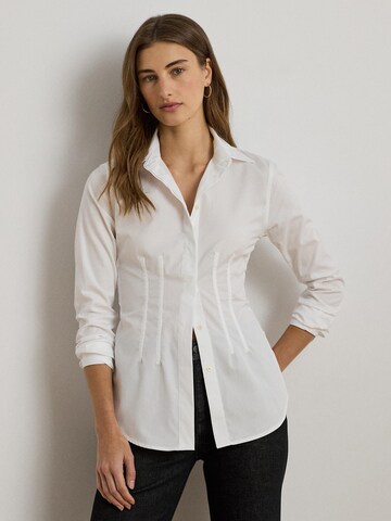 Camicia da donna 'EDRISSA' di Lauren Ralph Lauren in bianco: frontale