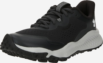 UNDER ARMOUR Running Shoes 'Charged Maven Trail' in Black: front