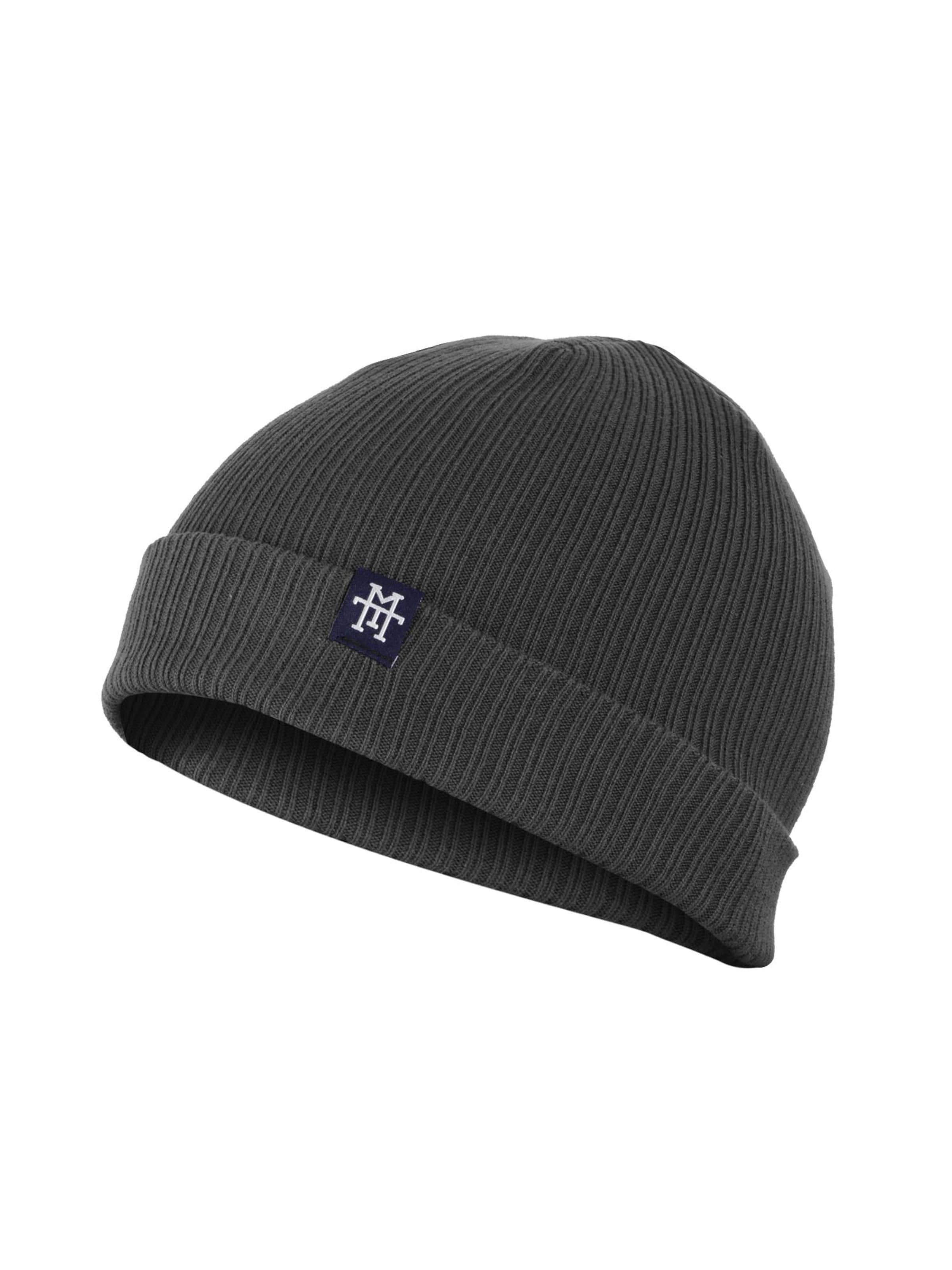 Manufaktur13 Beanie 'Double Sided' in Grey: front