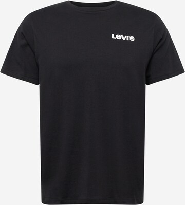 T-Shirt 'Graphic Crewneck Tee' LEVI'S ® en noir : devant