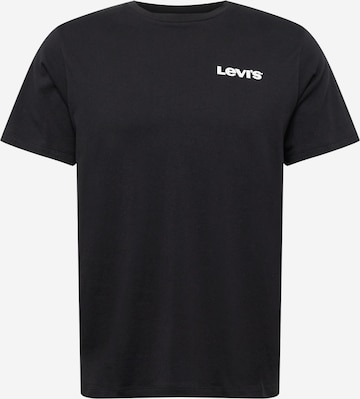 LEVI'S ® Regular Shirt 'Graphic Crewneck Tee' in Schwarz: predná strana