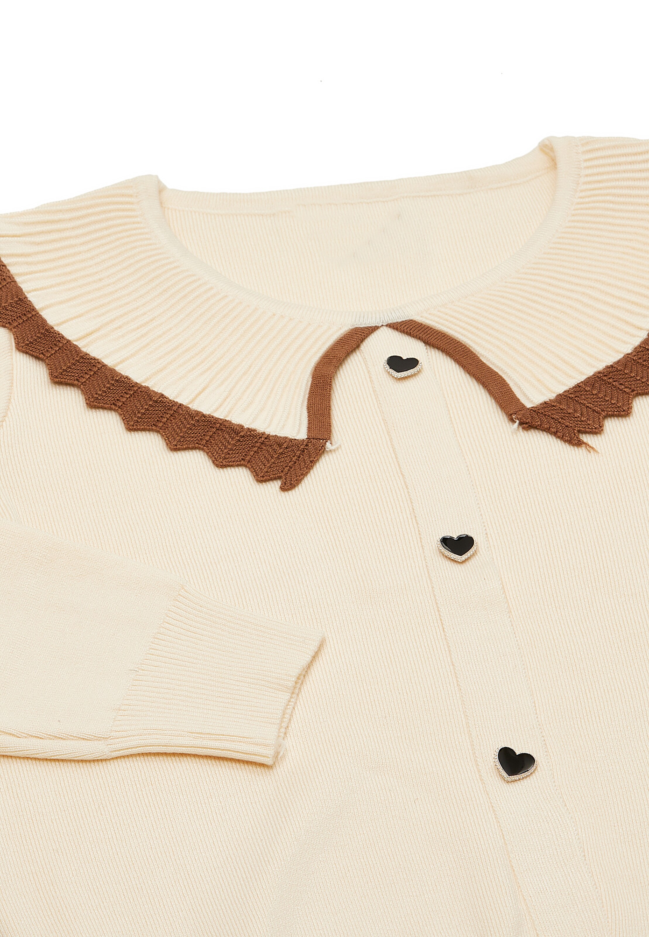 NAEMI Kardigán - fehér