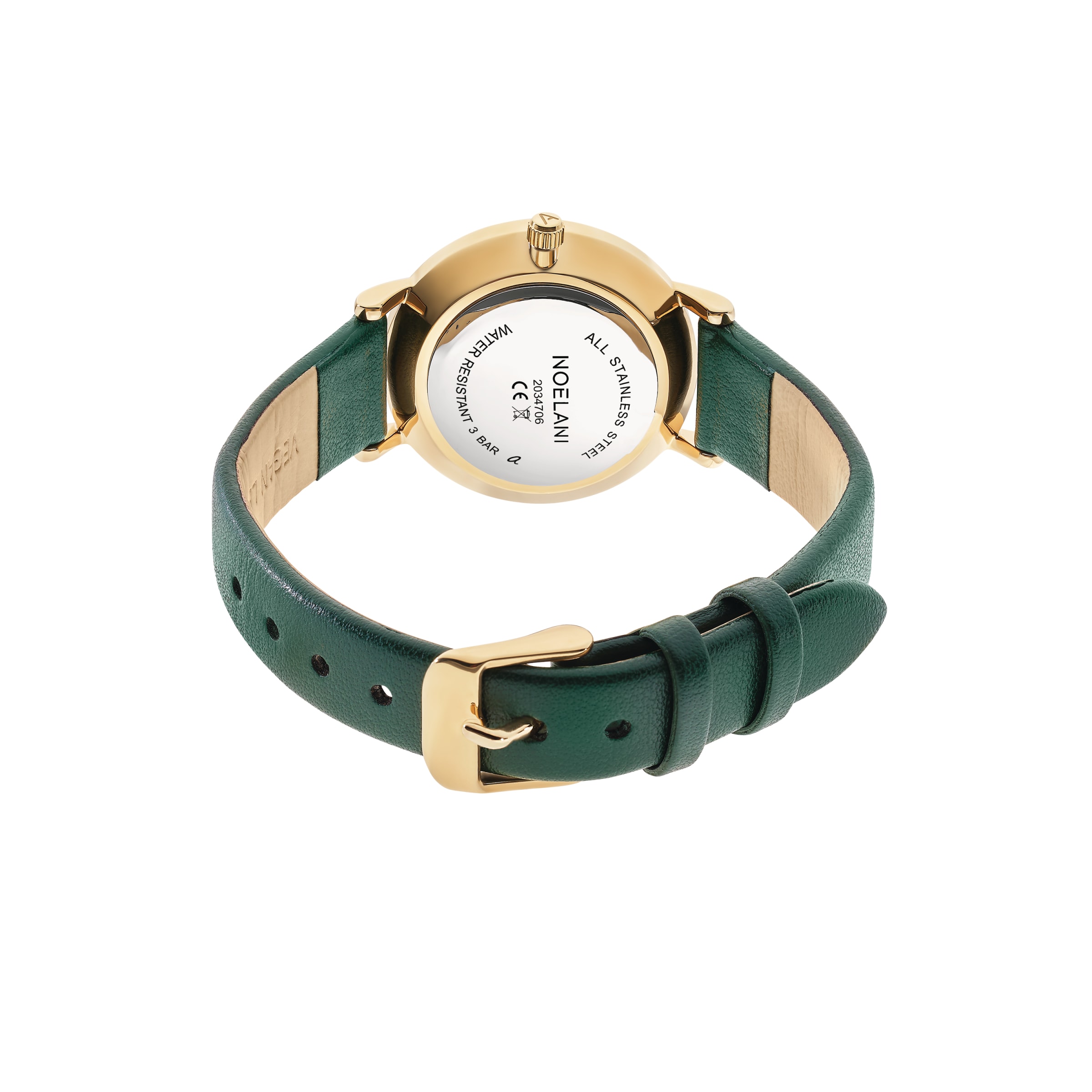 NOELANI Analoguhr in Grün