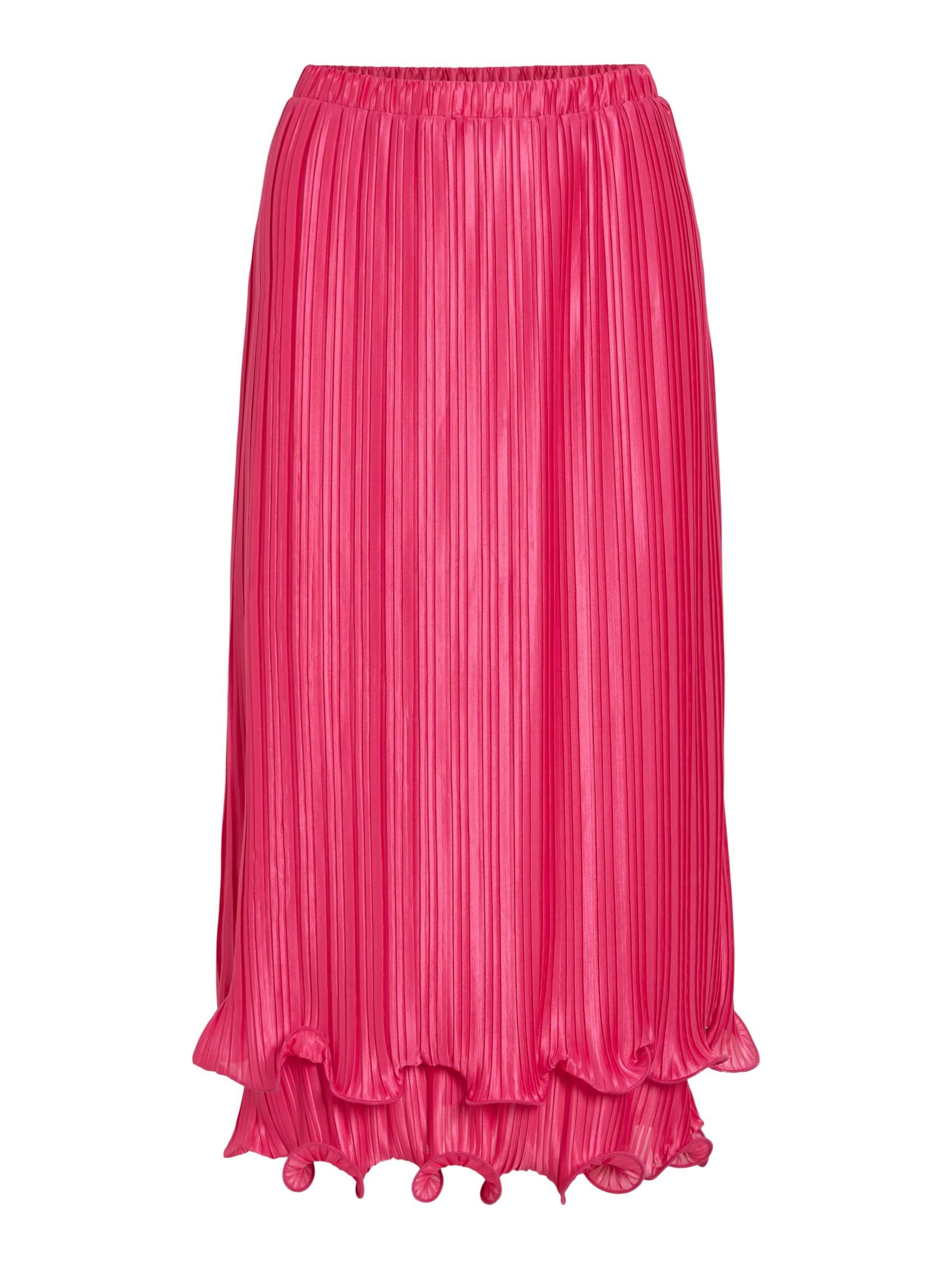 VILA Nederdel 'VIWANDA' i pink: forside