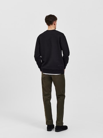 SELECTED HOMME Sweatshirt 'Hoffman' i svart