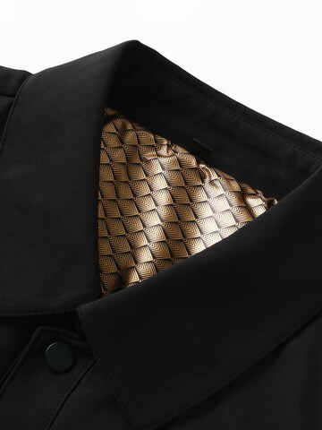ALLTHEMEN Winter jacket 'Rautenstich' in Black