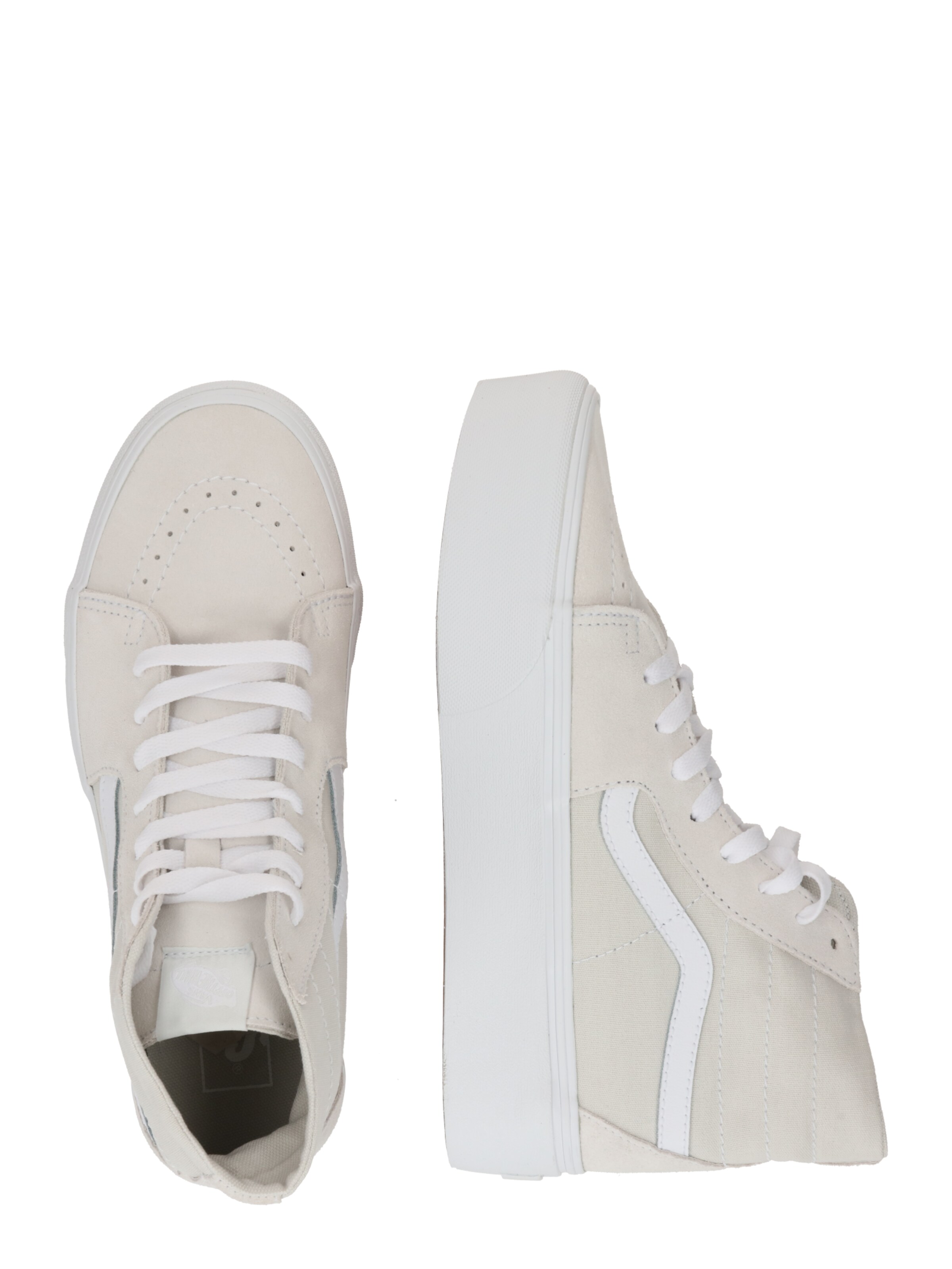 Baskets hautes 'UA SK8-Hi' VANS en beige