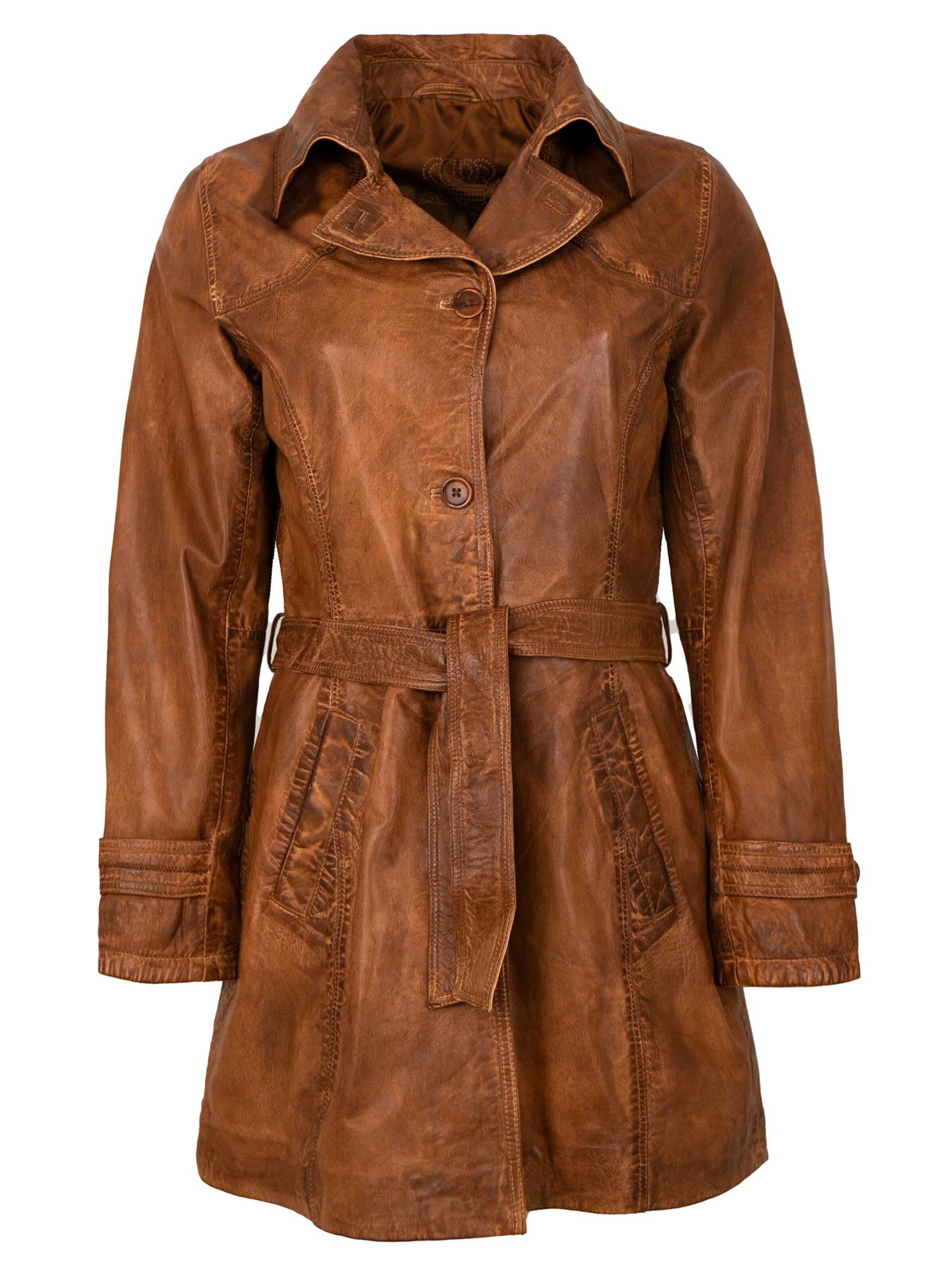 MADDOX Between-Season Jacket 'Borneo' in Brown: front