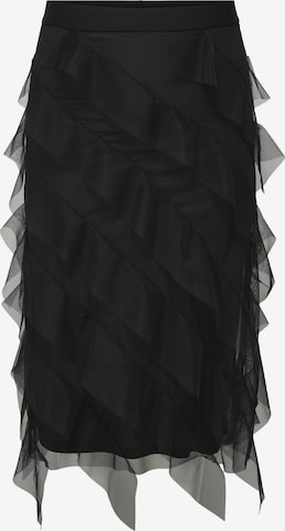 ONLY Carmakoma - Falda en negro: frente