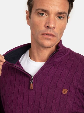 Jacey Quinn Sweater in Purple