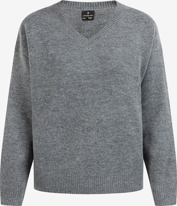 Pull-over 'Zitha' DreiMaster Klassik en gris : devant