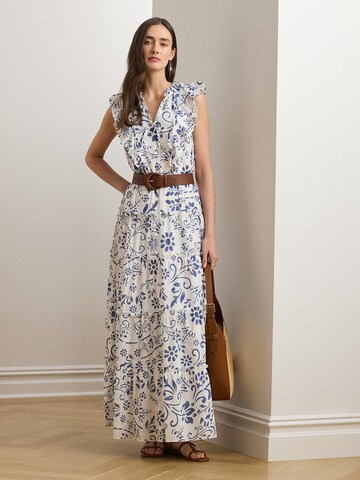 Lauren Ralph Lauren Φόρεμα '80S' σε λευκό: μπροστά