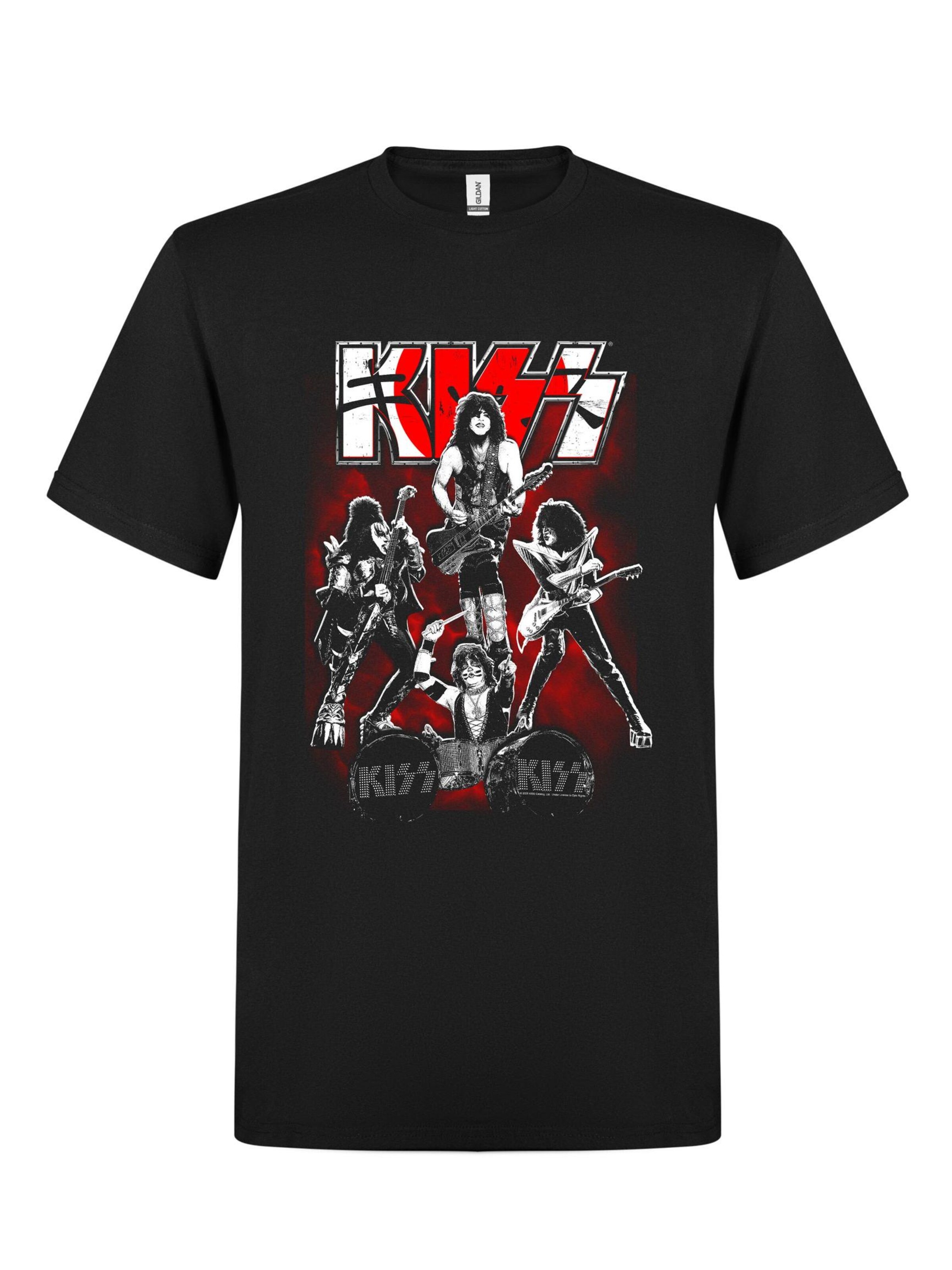 Maglietta 'Kiss  Japan  T-Shirt' di Kiss in nero: frontale