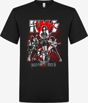 T-Shirt 'Kiss Japan T-Shirt' Kiss en noir : devant