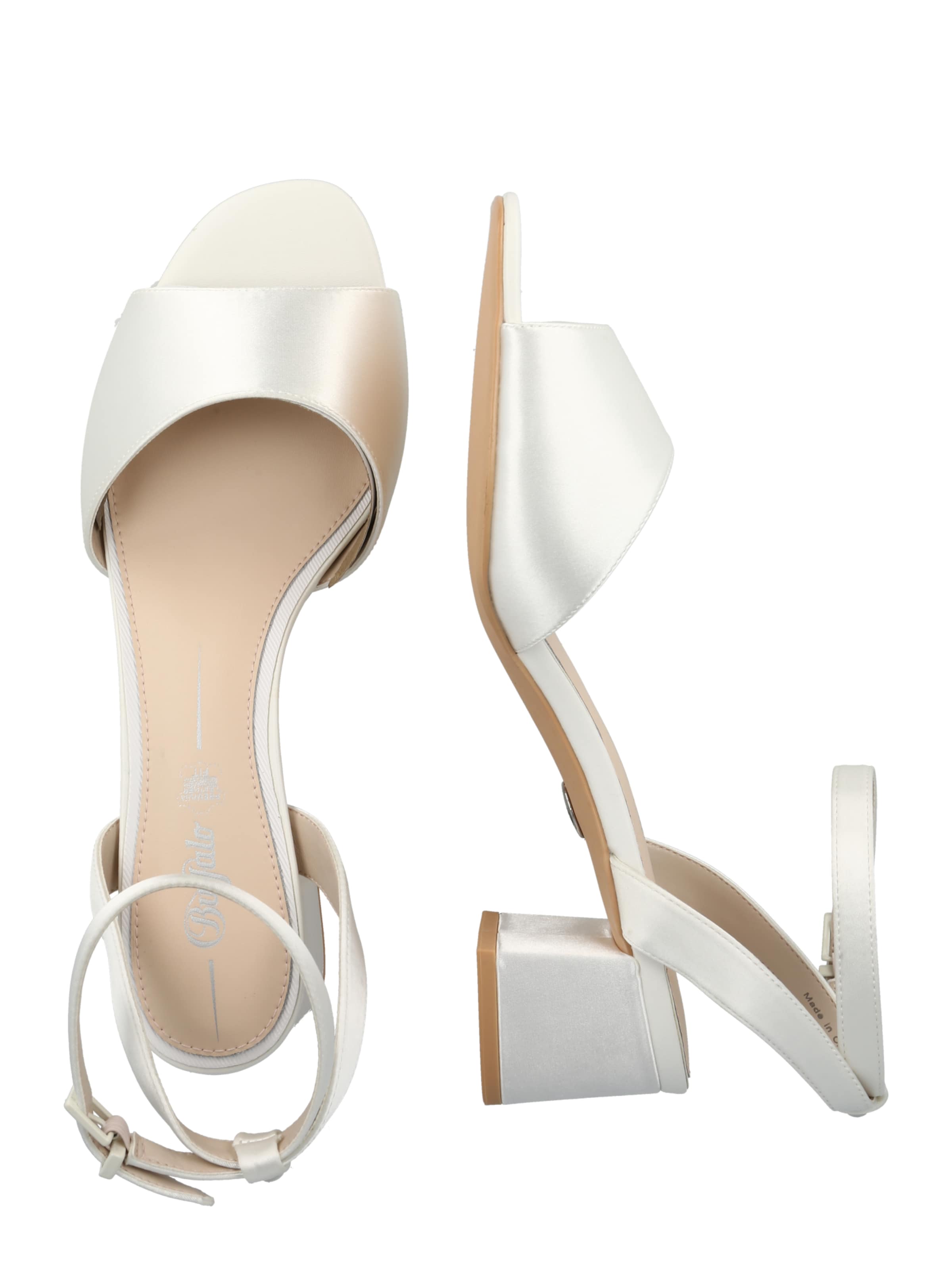 BUFFALO Босоножки с ремешком 'BEATE' в Серый