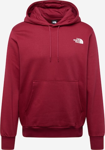 Sweat-shirt 'SIMPLE DOME' THE NORTH FACE en violet : devant