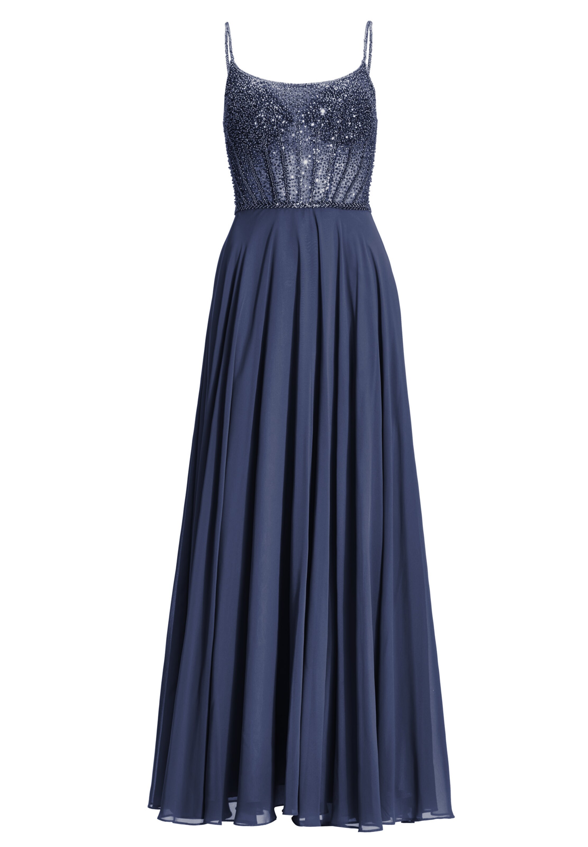 HEY KYLA Evening Dress in Blue: front